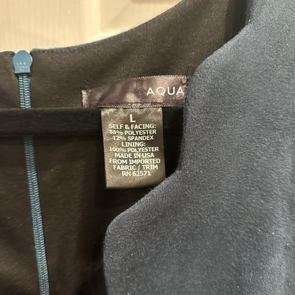 AQUA emerald green suede dress - Picture 2 of 3